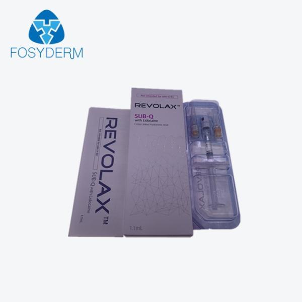 Enchimento cutâneo da cara do enchimento do gel injetável de Revolax 1.1Ml HA com profundo fino e o sub - Q