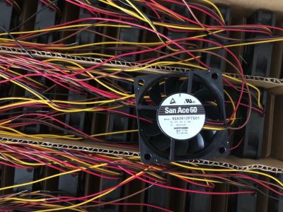 DC Motor Cooling Fan  60 X 15mm 12VDC Low Power Tachometer PWM 9GA0612P7G01