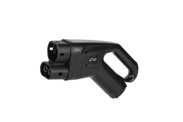 Carregador portátil 50hz dos portos CCS EV dos carregadores 2 do carro elétrico da C.A. 380V IP66