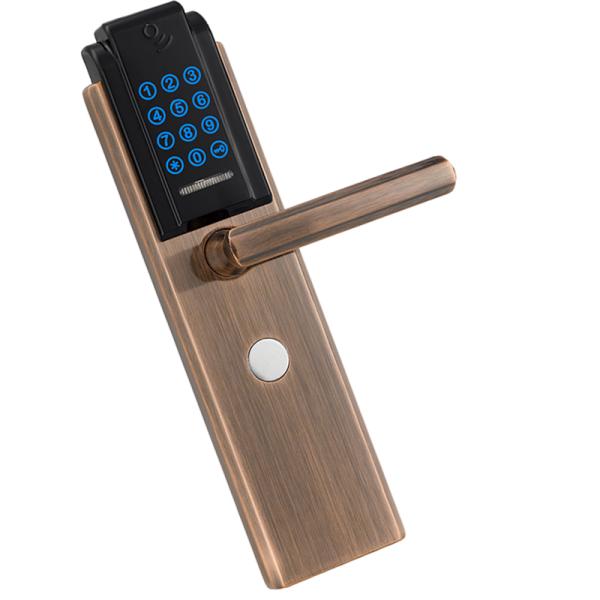 Modern Hotel / House Security Electronic Door Lock Digital Card Password Open