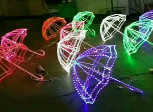 LED Simulation Umbrella Shape Lamp Outdoor Waterproof Lighting Festival Products Spring Festival Christmas Decorative Li