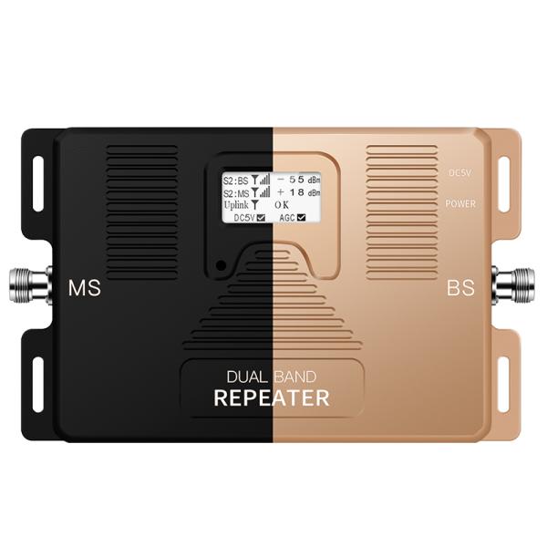 Gold 4g Signal Booster 850MHz/AWS 1700MHz Signal Amplifier And Antenna