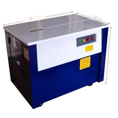 Warehouse Logistics Semi Automatic Carton Strapping Machine Economical Box Strapper