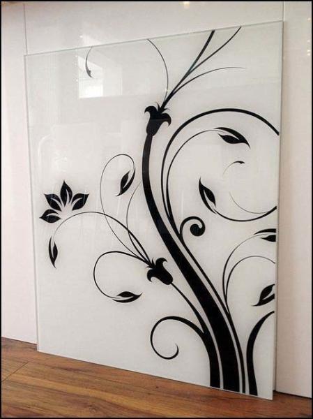 CCC/ISO9001/CE/SGCC Certificate 4mm Thick Painted Glass for Kitchen Bathroom Living Room Exterior- Glass
