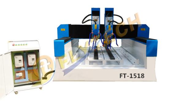 New 1518-2 Granite engraver machine with  double head factory price