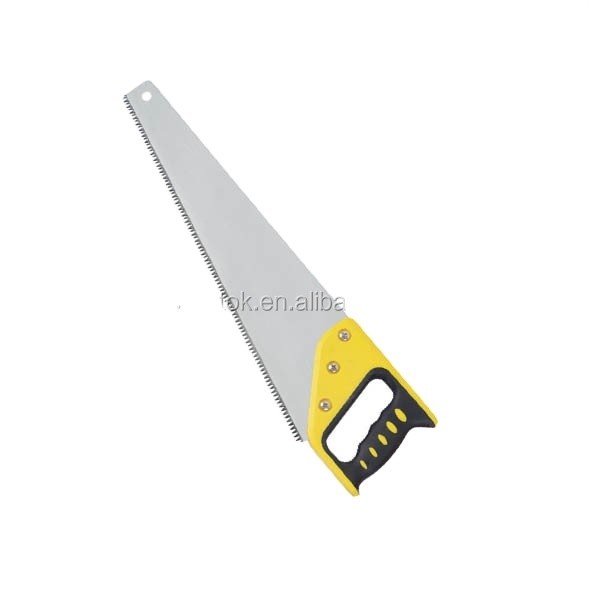 DIY Grade HK473 22"-26" Hand Saw with Double-Color Plastic Handle Customized