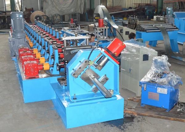 Hydraulic Steel Solar Structure Roll Forming Machine Uncoiler For Trellising System 20kw