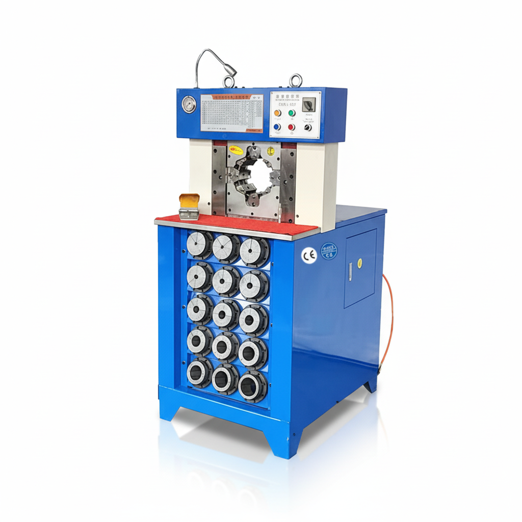 2 Inch  Hose Press For Sale AC Hose Crimper Hydraulic Hose Fitting Press Machine