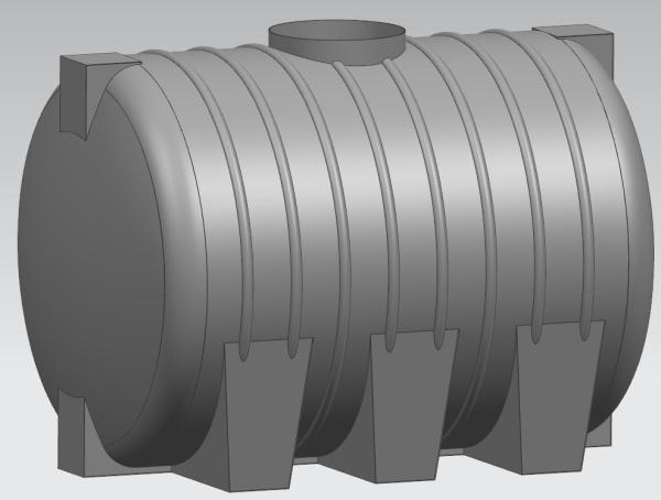 High Hardness Roto Moulding Water Tank