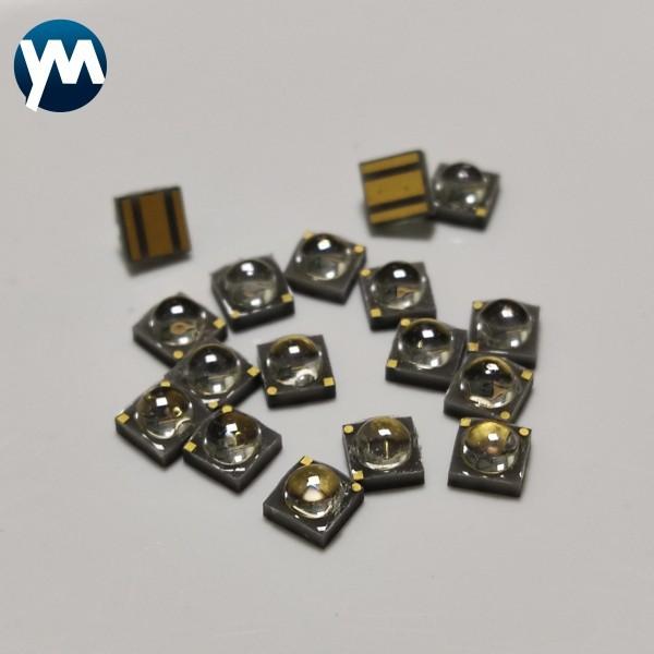 3W smd led chip 3535 UV LED Chips Quartz Lens uv led curing 365nm smd uv led bulbs