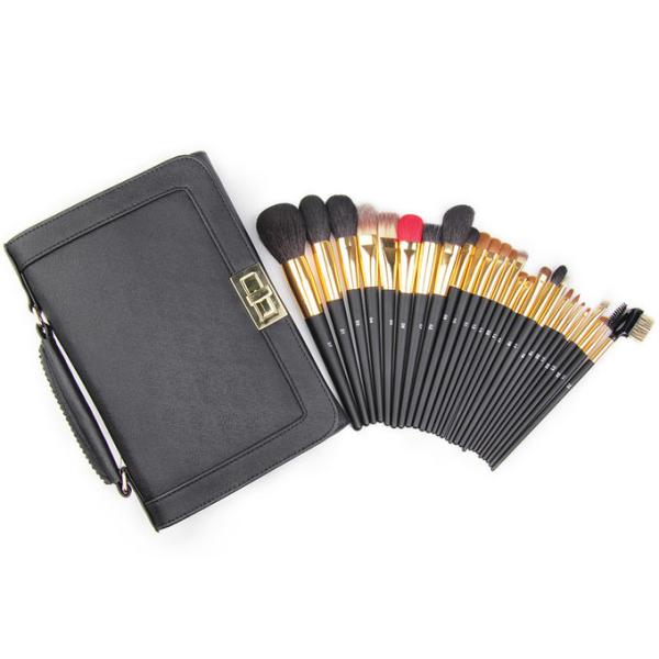 Synthetic Hair ISO9001 27pcs Cosmetic Makeup Brush Set