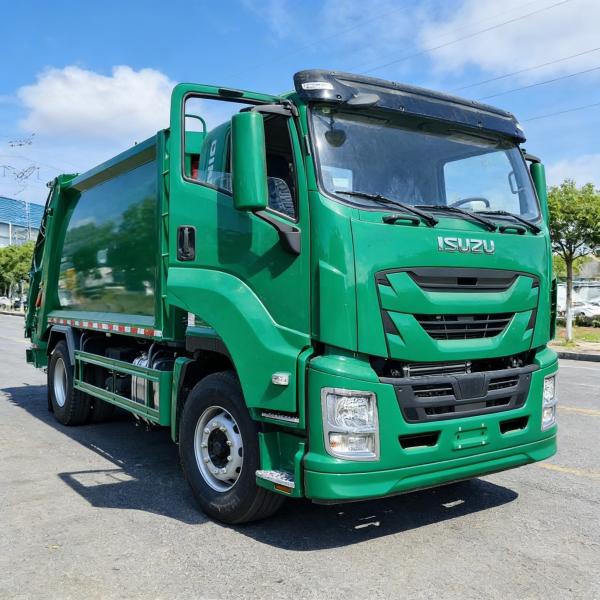 Second Hand Garbage Trucks JAPAN Technology Used Garbage Compactor Truck 8m3
