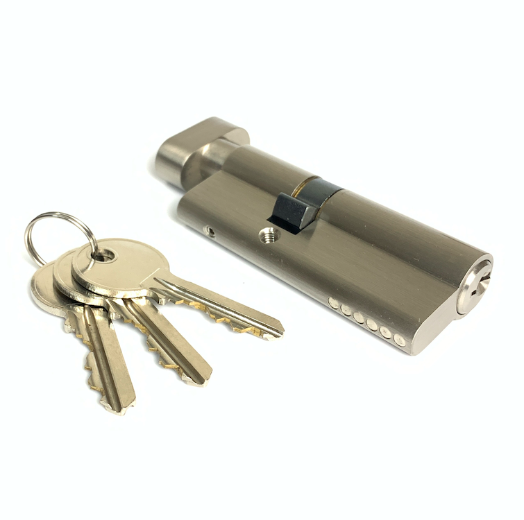 75mm Euro Profile Cylinder Locks Brass Single Cylinder Lock Customized