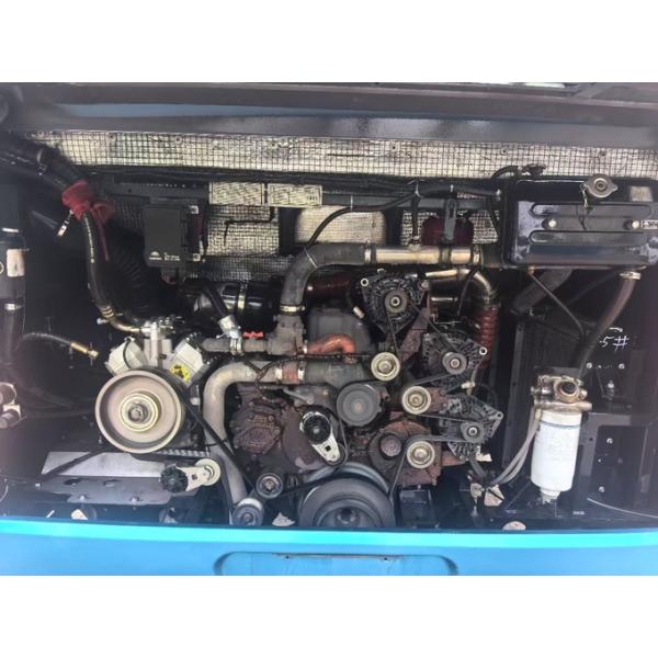 Luxury Used Coach K6906 Blue A/C Diesel Engine Leaf 39 Seats Spring Suspension Long Distance