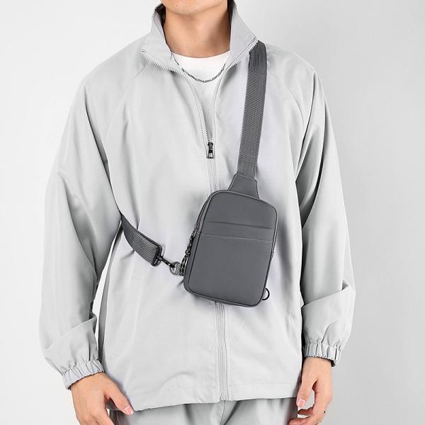 Daily Life Custom Nylon Sling Unisex Teens Small Sport Men Pouch for Men and OEM/ODM