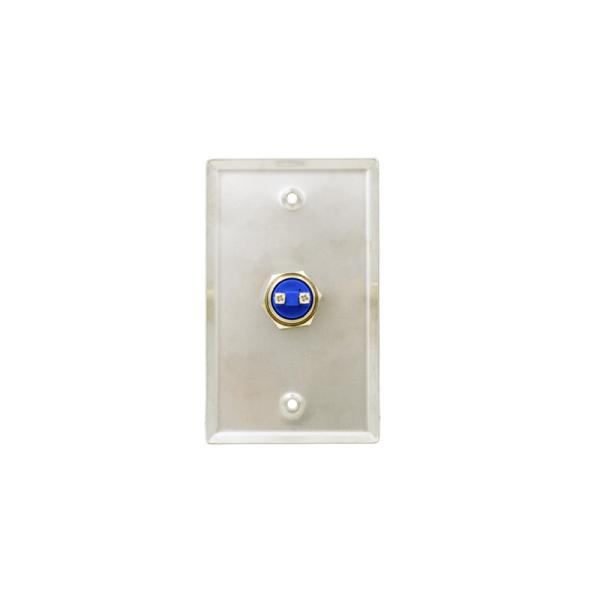 Door Access Control Exit Button With LED Light Stainless Steel Exit Switch