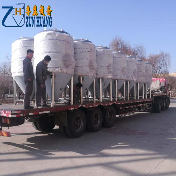 High Quality 1500l Conical Brewery Beer Tanks Fermentation Tanks Beer Equipment 1500l Stainless