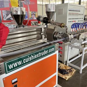 High Speed PVC Fiber Braided Hose Extruder Flexible Reinforced Water Hose Manufacturing Machine