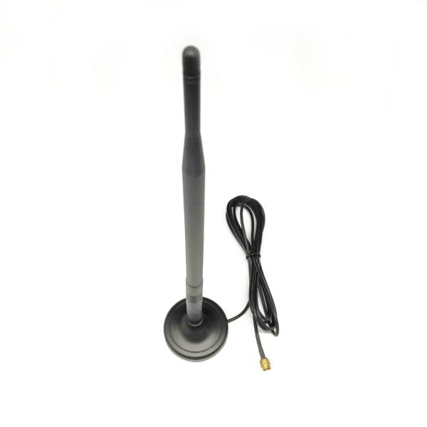 Magnetic Base 4G LTE Antenna with RG174 Cable RP SMA Male Connector
