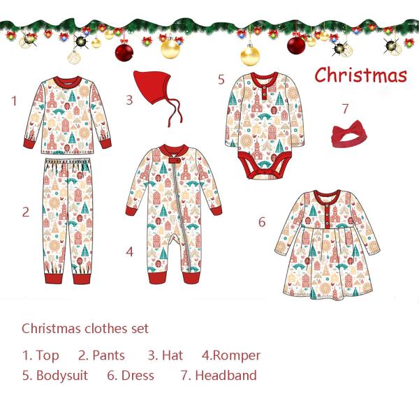 Kids Christmas Pajamas Children Sleepwear Children's Pajama Sets Girls And Boys Cartoon Halloween Pajamas Baby Kids Romp