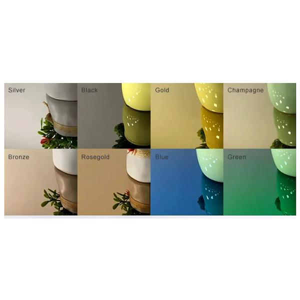 лист нержавеющей стали 201 зеркала золота 8K декоративный OEM 202 304 316