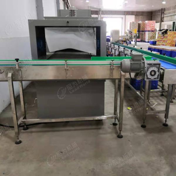 Automatic Shrink Stretch Bottled Water Drink Wrapping Packing Machine High Speed Linear Type