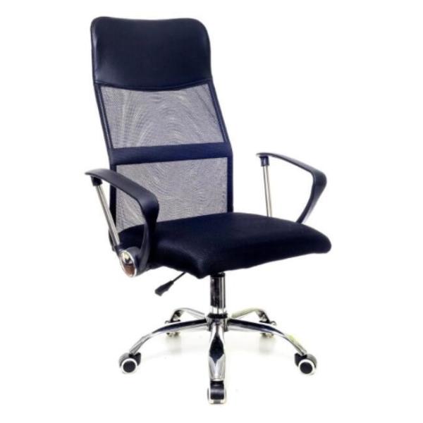 Modern Workspaces Swivel Office Chair with Stainless Steel Frame and Customized Color