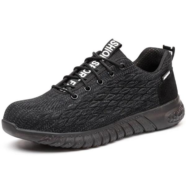 Lightweight SBP Safety Shoes Comfortable Fashion Sport Shoes Grey
