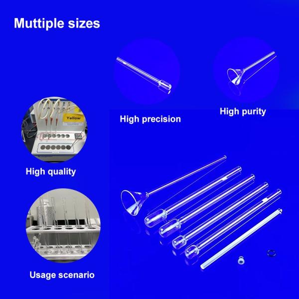 High Temperature Resistant Corrosion Resistant Highly Transparent Quartz Glass Tube for Semiconductor and Optical Applications