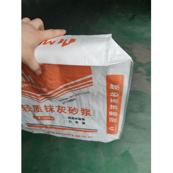 Cost-effect Printing PP Woven Valve Bag for 20kg 25kg Dry Mix Mortar