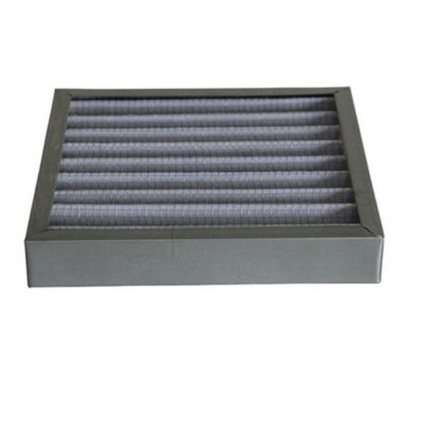 Prefiltro Plissado personalizado con 96 mm de espesor y marco de metal personalizado