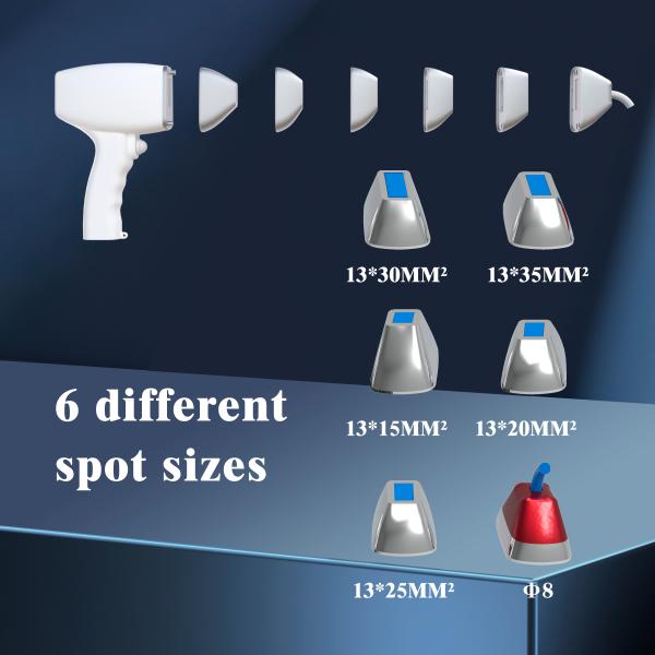 Medical Grade Titanium Diode Laser Hair Removal Machine 4 Waves