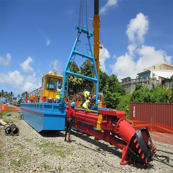 Water Flow 4000m3 Cutter Suction River Sand Dredger for Bangladesh