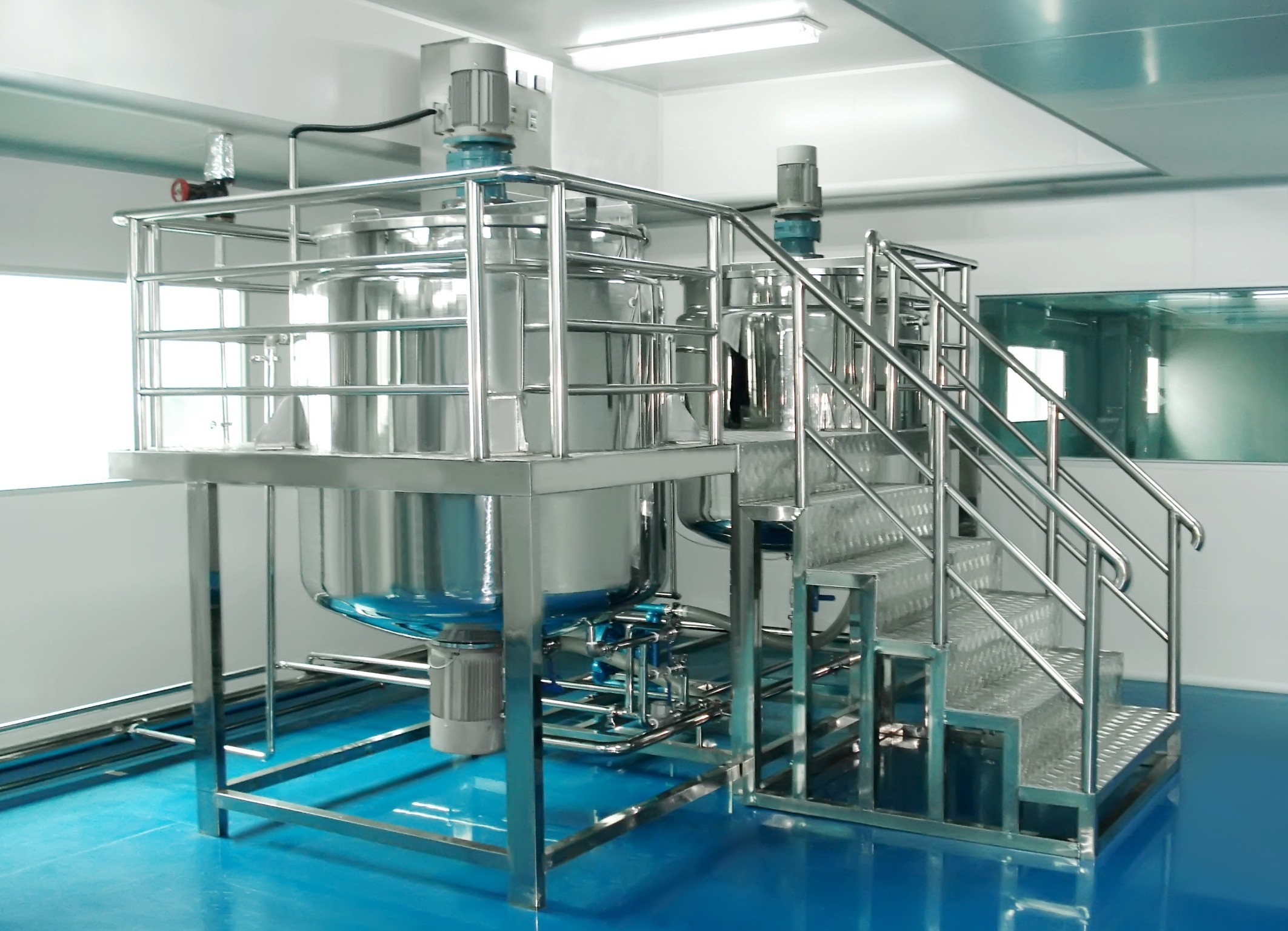 Factory detergent mixer mixing tank