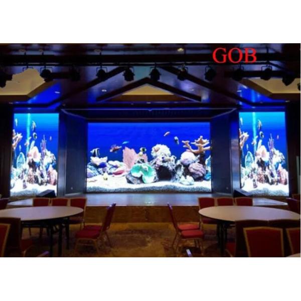 P7.62 Stage Background LED Screen , Indoor LED Advertising Screen 244mmX244mm