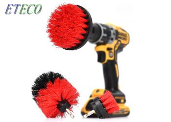 3 Pcs Power Scrubber Drill Brush , Rotary Bathroom Drill Brush Stiffness Bristles