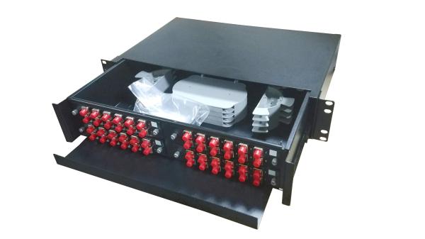 2U 48 96 Port LC SC Modular ODF Patch Panel For CWDM