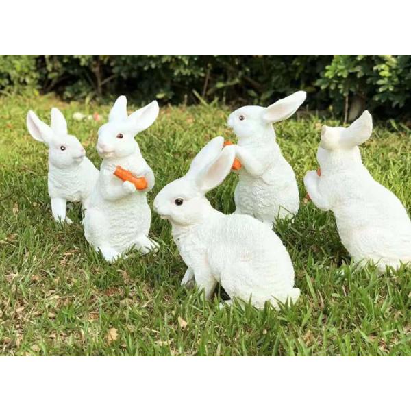 Resin rabbit lights garden landscape lawn lamp park scenic spot cartoon animal grassland beautiful bright lamp