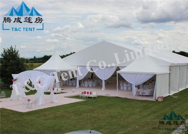 Big Interior Space Tents For Outdoor Events Hard Pressed Extruded Aluminum Alloy