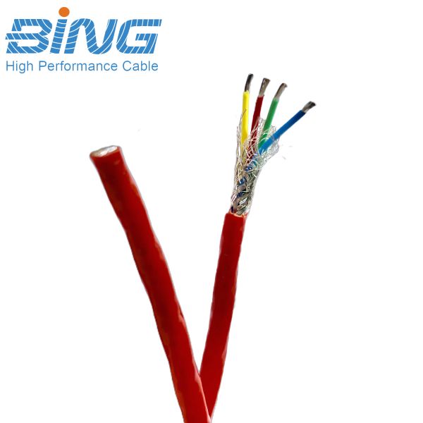EE xxxx SBK 1-4 SPC FEP Jacket 1000V High Voltage Shielded and Jacketed Multicore Cable