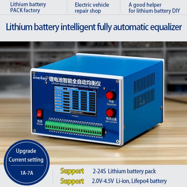 Enerkey Lithium Battery Repairer 1A-7A Intelligent Automatic Equalizer for Lithium Battery Shop