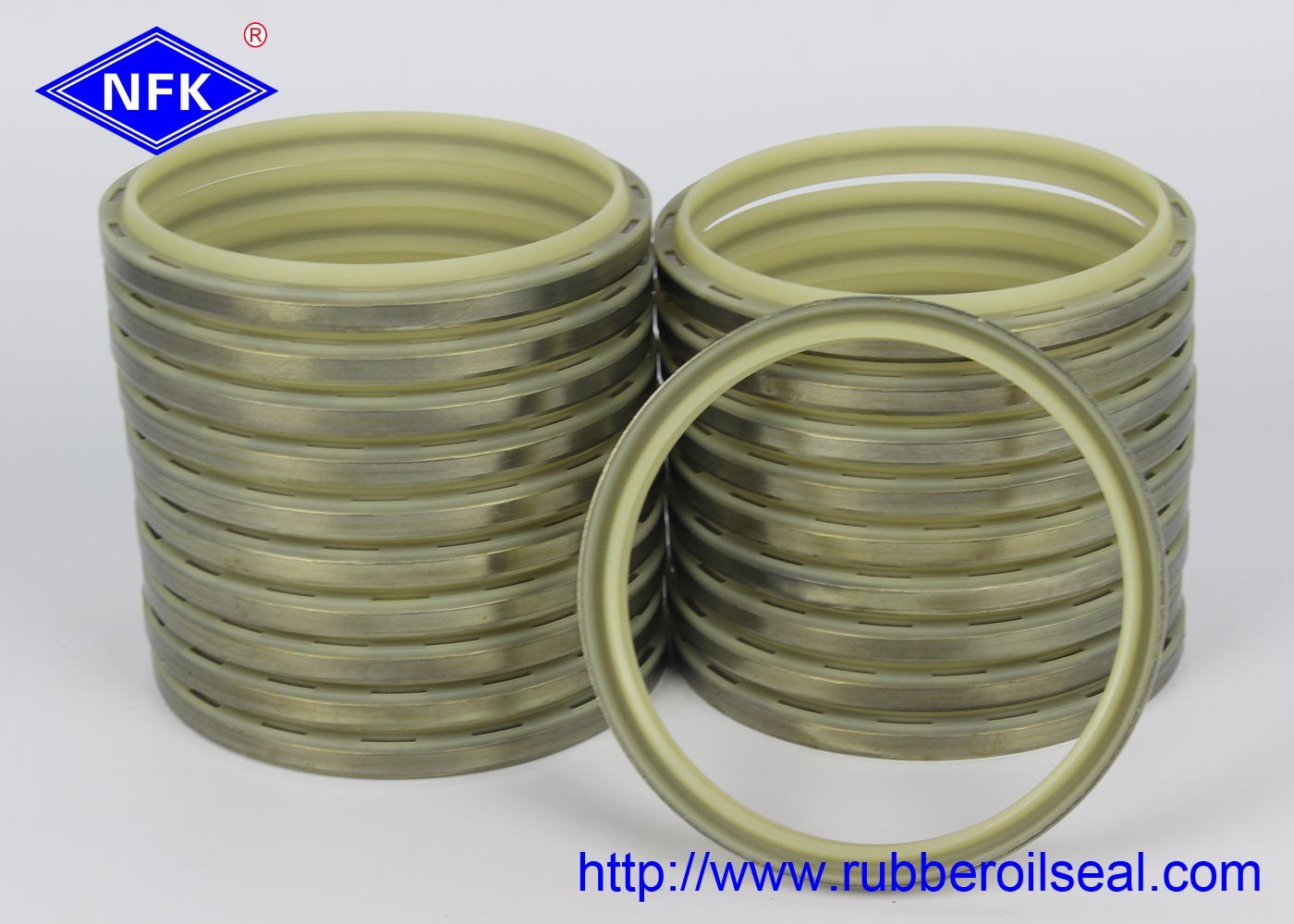 ME-1N 100×114×8 TPU/8L95+SPCC Beige 95A Heavy-Duty Dust Seal DINGZING Rubber Dust Seal