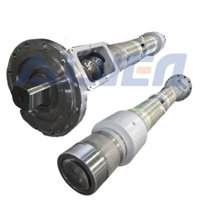 Bimetallic Extruder Screw Barrel HRC58-62 for PP/PE/PET Extrusion