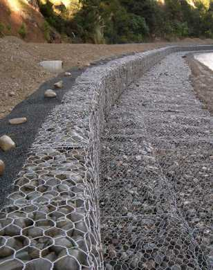 2.7mm сплетенные корзины Gabion
