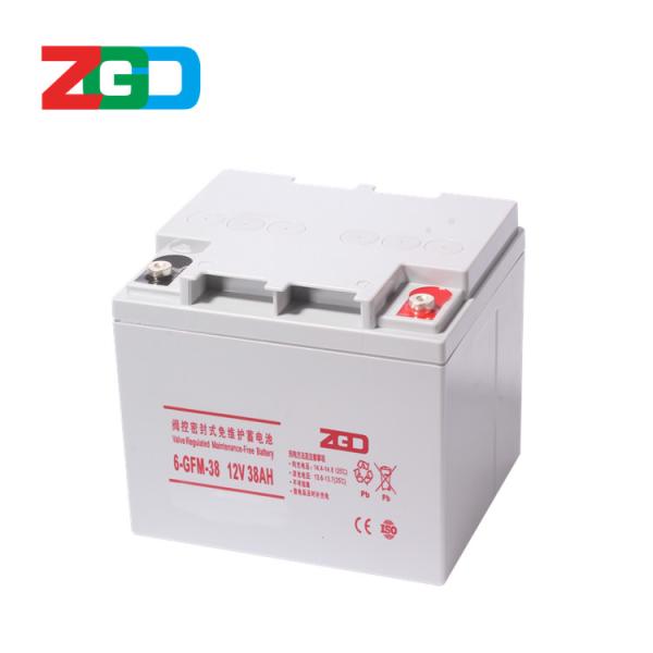 12V 38AH Lead Acid Rechargeable Ups Battery Solar Inverter Battery 12kg