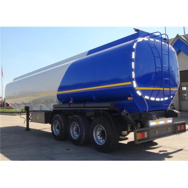 3 Axles 45000 50000 liters Steel Aluminum Oil Delivery Tanker Diesel Fuel Tanker Tank Semi Trailer