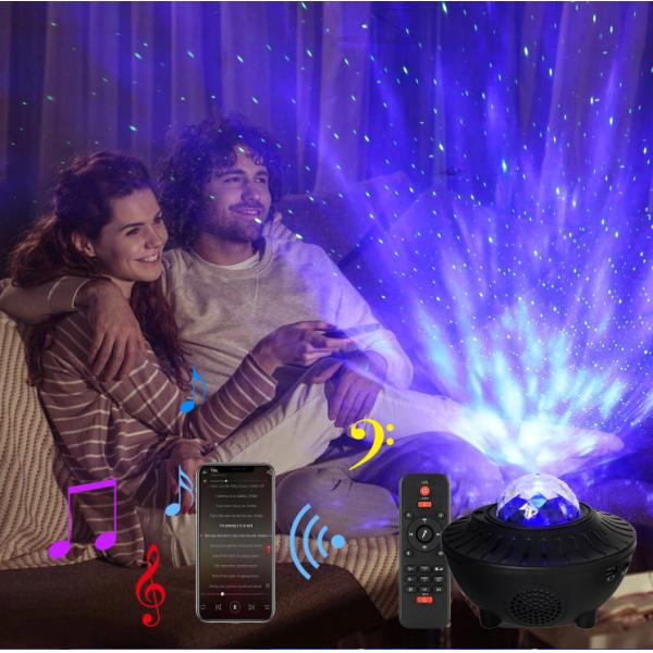 5V LED Projector Night Light , CE 600g Galaxy Star Light Projector