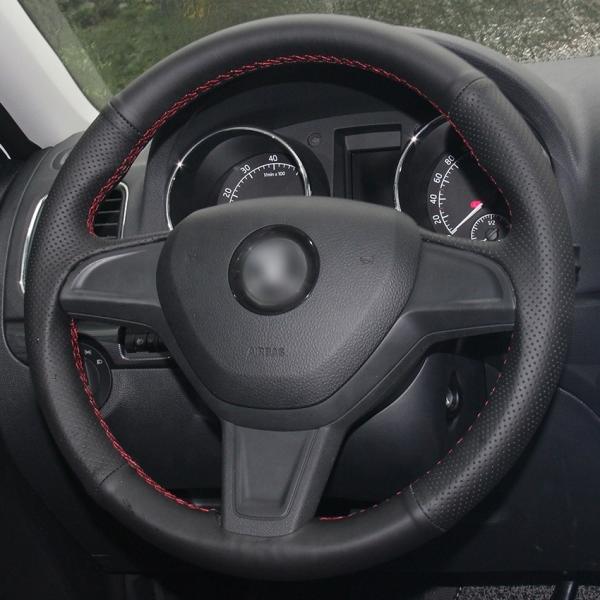 Custom Red Thread Car Interior and Exterior Accessories for Skoda Yeti 2014 2015 2016