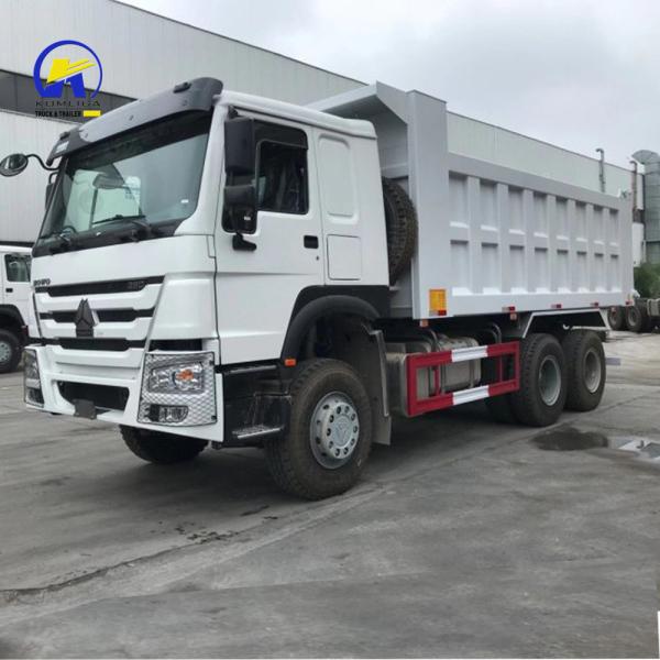 Sinotruk HOWO 10 Wheel Dump Truck 371HP Second Hand Tipper Truck with Yellow Seats ≤5