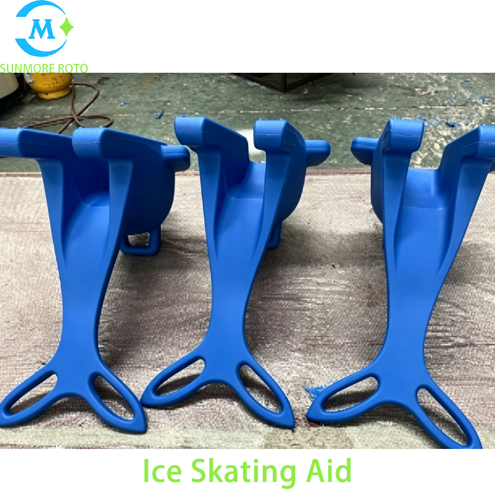 SUNMORE ROTO Dolphin Shape Rotomolded Ice Skating Aid, Kids Ice Skate Trainer, Plastic Ice Skating Walker For Ice Rink